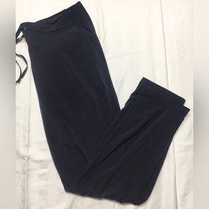 athleta womens size 10 Navy Blue Track Pants EUC